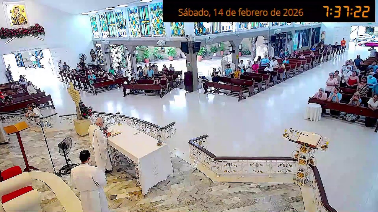 EUCARISTÍA  SÁBADO  14 DE FEBRERO  DE 2026   7:00 AM