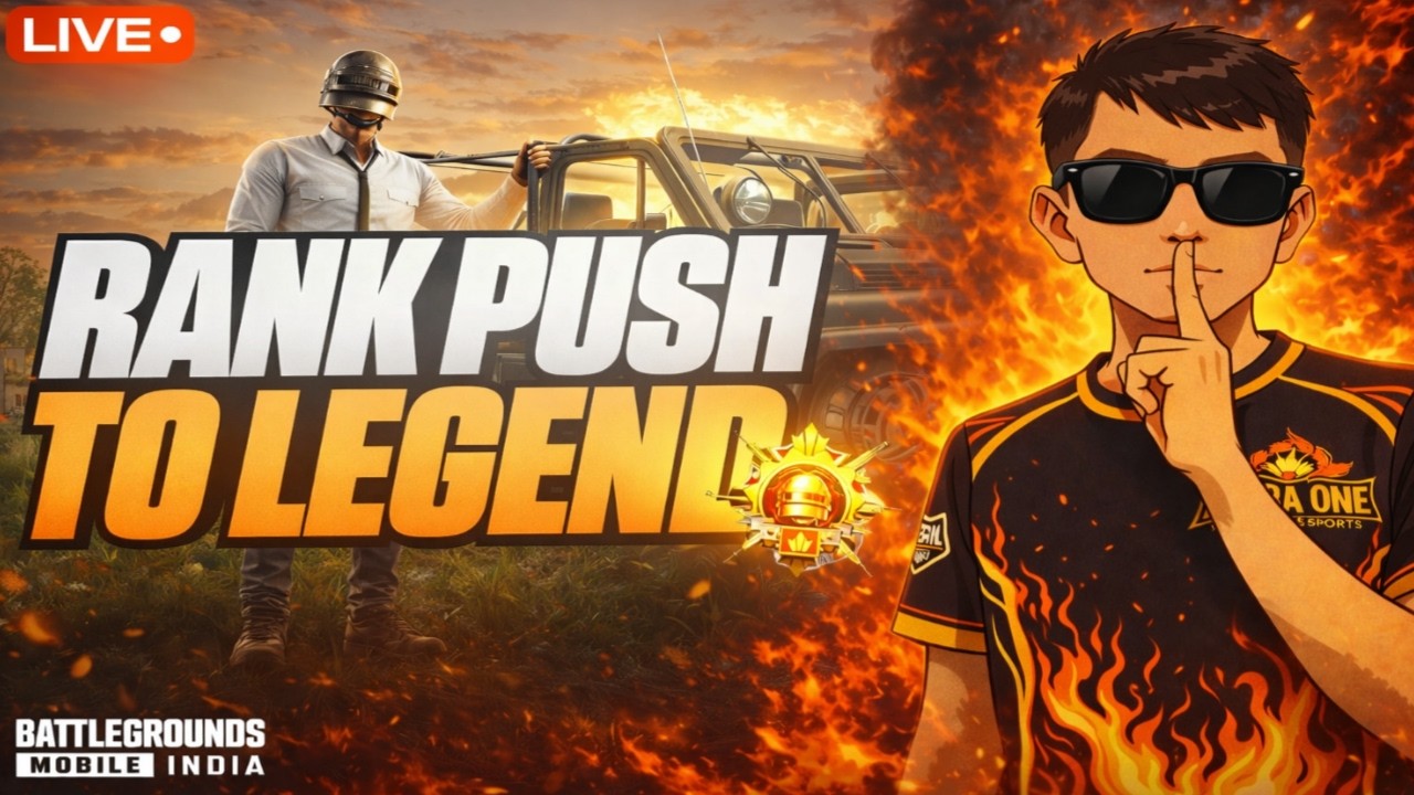 BGMI LIVE 🔴 Rank Push To Legend | Pro Gameplay | DebzOP