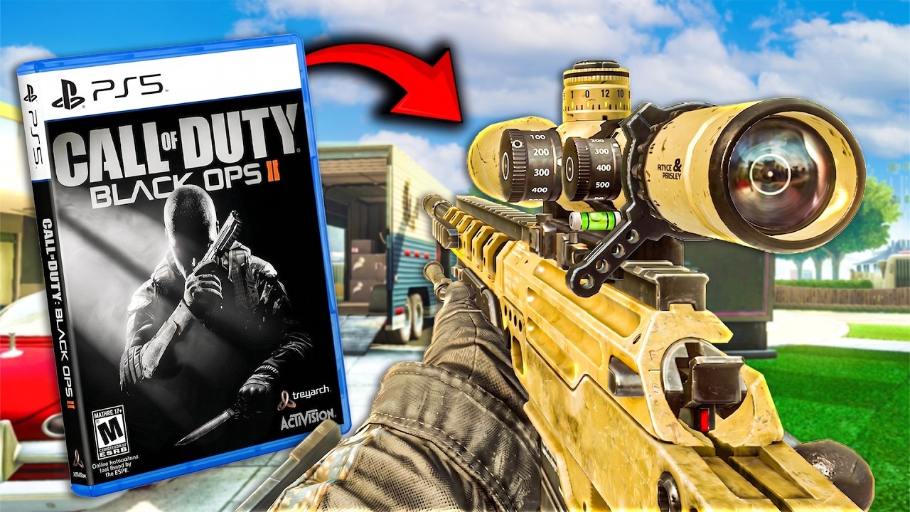 Black Ops 2 is ACTUALLY back.. (Bo2 Trickshotting - 2 SHOTS)