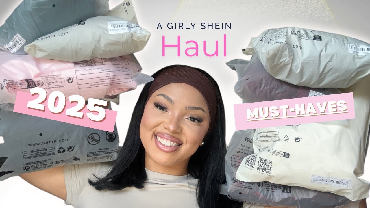 A girly SHEIN Must-Have Haul: Charger accessories, gym sets, and everything girly.