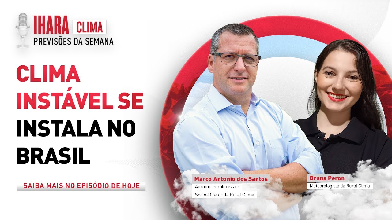 26/01/26  - Chuvas retornam ao Sul | IHARA CLIMA