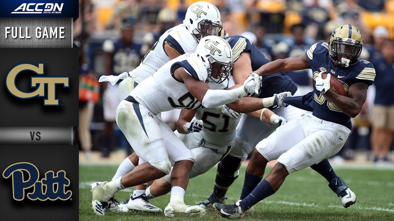 Georgia Tech vs Pittsburgh Full Game | 2018 College Football