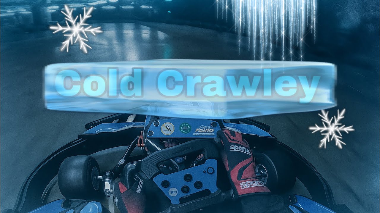 TeamSport Crawley laps in the cold 