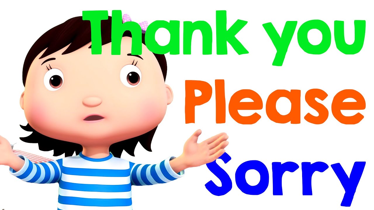 Please, Thank You And Sorry Song🙏😊 | Little Baby Bum