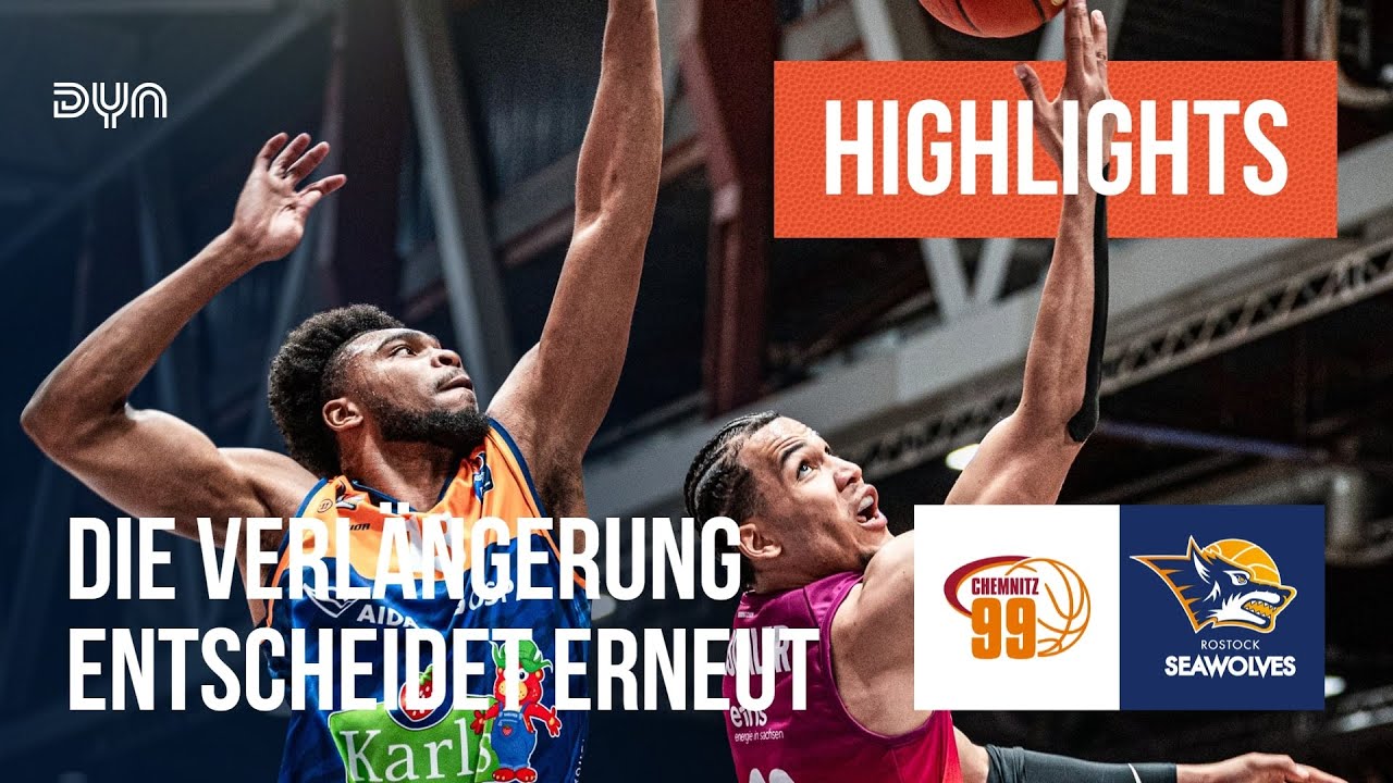 Highlights: NINERS Chemnitz - ROSTOCK SEAWOLVES | easyCredit BBL | Dyn Basketball