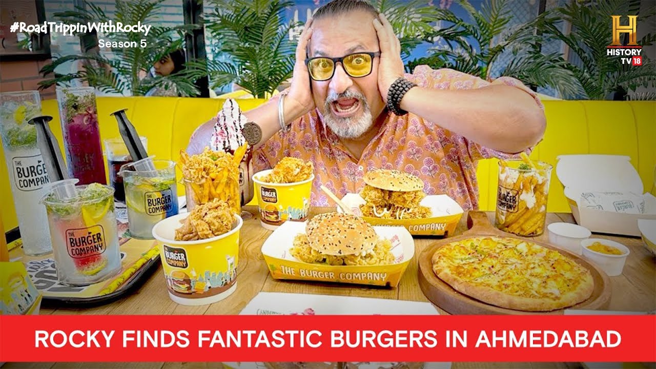 Rocky at The Burger Company, Ahmedabad| #RoadTrippinWithRocky S5 | D10V03