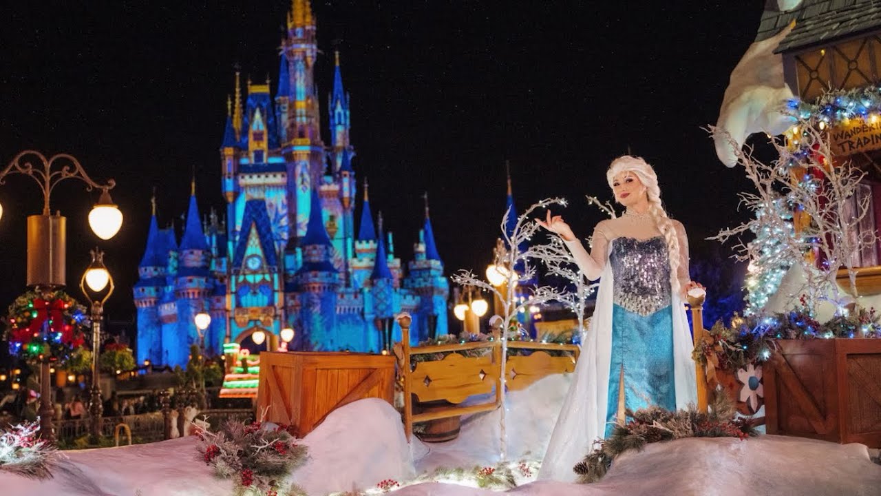 Mickey's Once Upon a Christmastime Parade at Mickey's Very Merry Christmas Party 2025 | Castle View