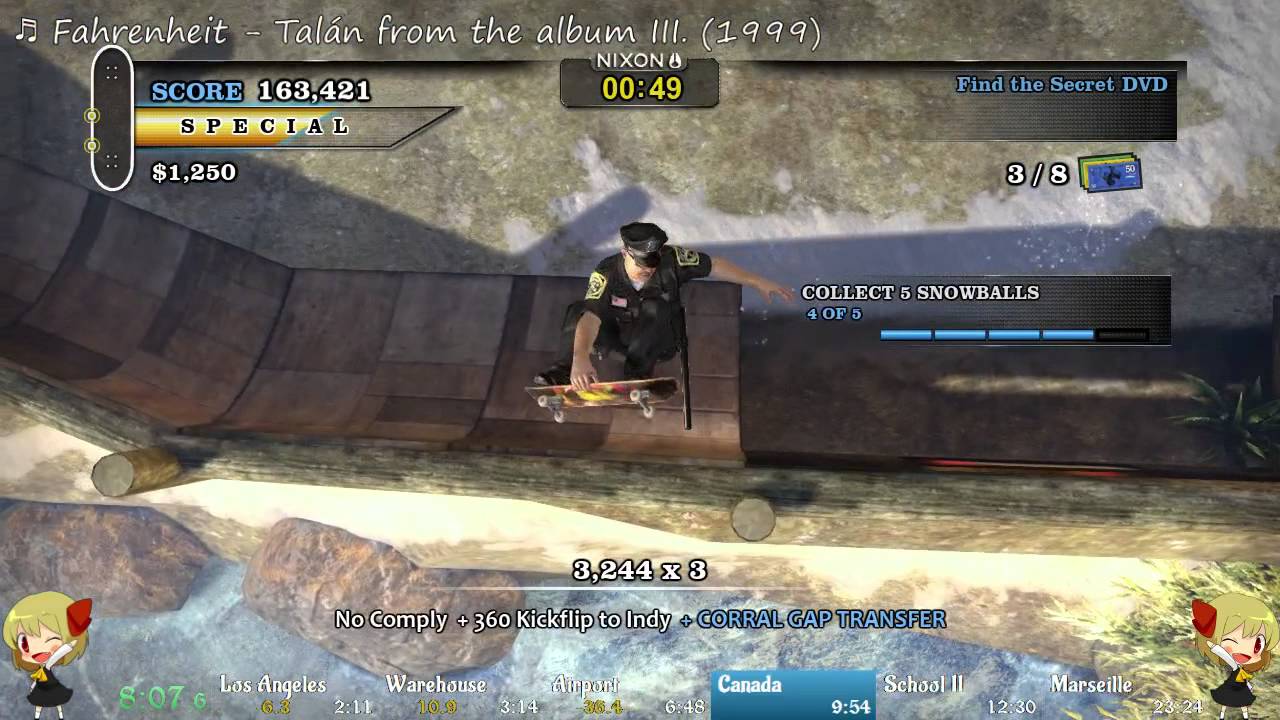[WR] Tony Hawk's Pro Skater HD 100% Speedrun [23:03]