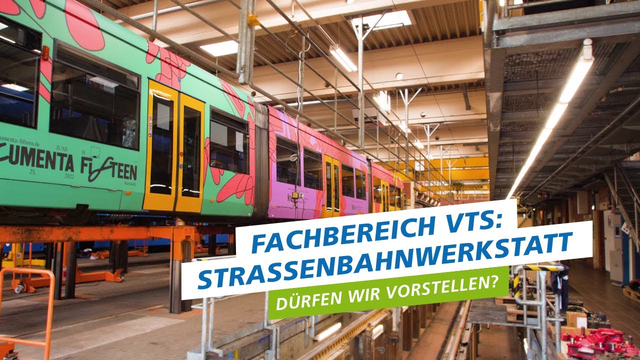 Die KVG stellt sich vor – der Bereich VTS: Straßenbahnwerkstatt