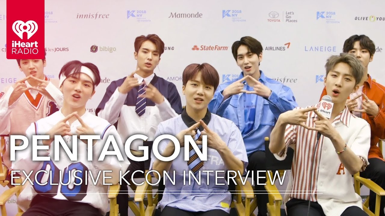 Pentagon Talk “Shine” + Performing For American Fans | Exclusive Interview