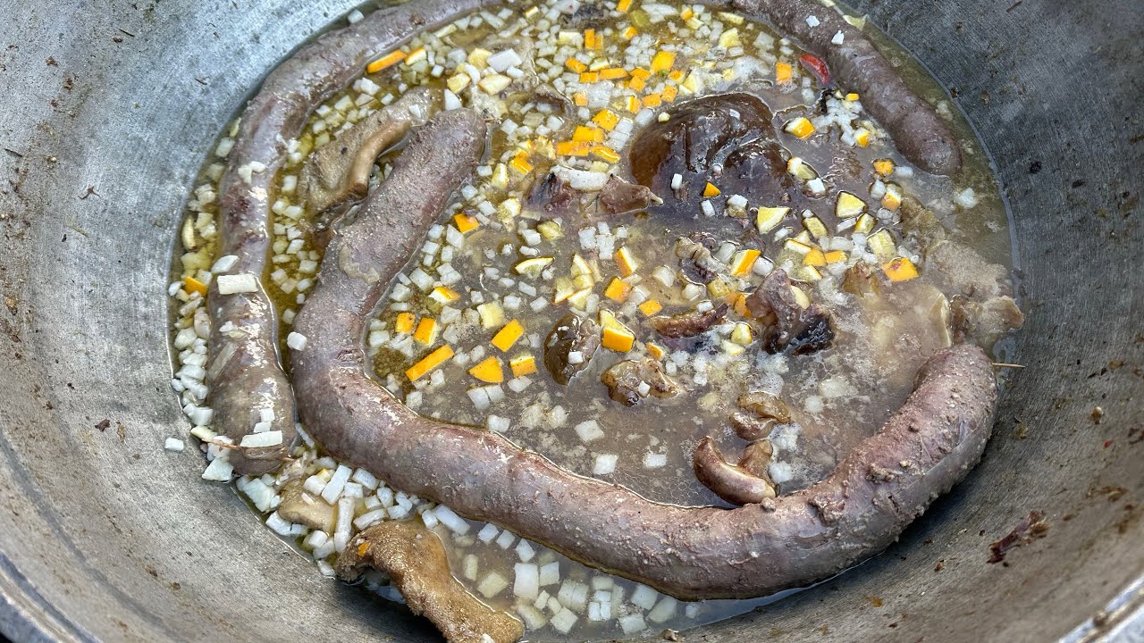 Любимое Блюдо Узбекских Мужиков! Кала Поча! Узбекский  Холодец!