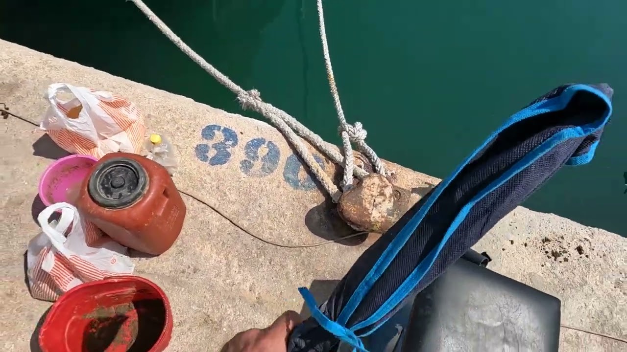 ψαρεμα απικο με λαστιχακι....