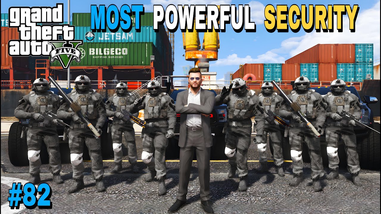 MOST POWERFUL SECUTIRY BODYGUARD FOR MICHAEL | GTA 5 GAMEPLAY #82