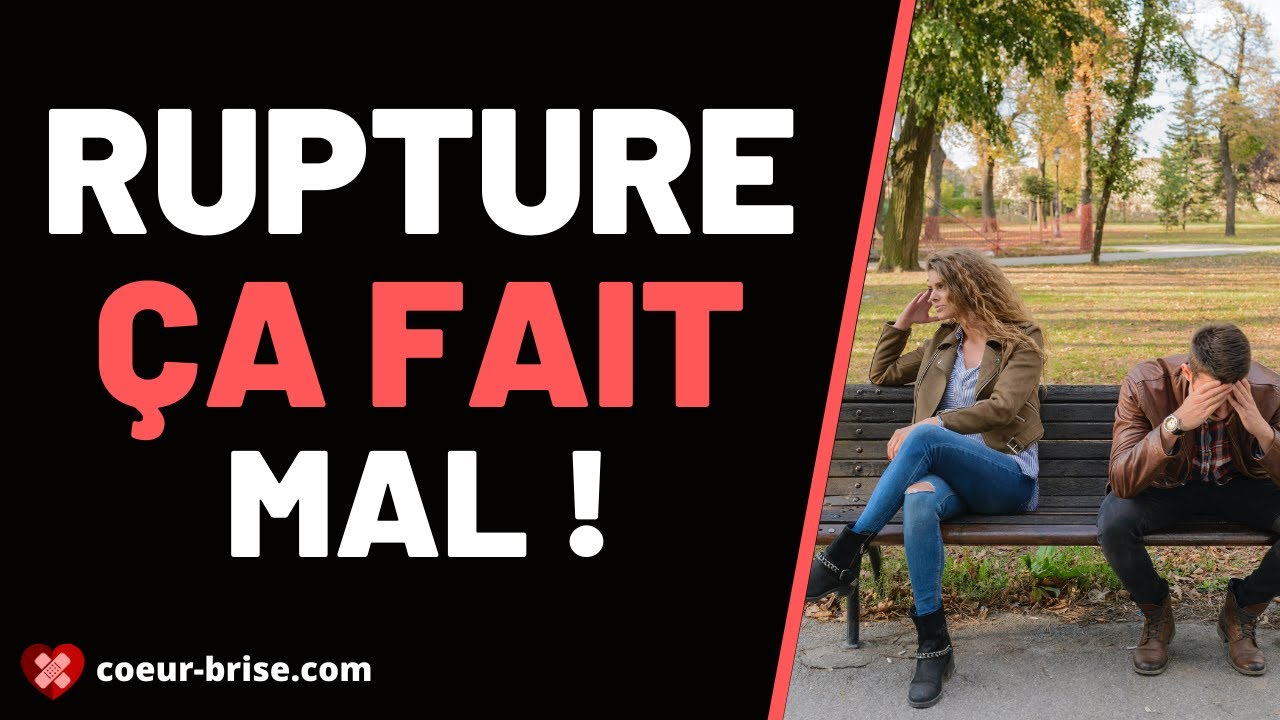 Rupture amoureuse douloureuse : pourquoi ça fait si mal