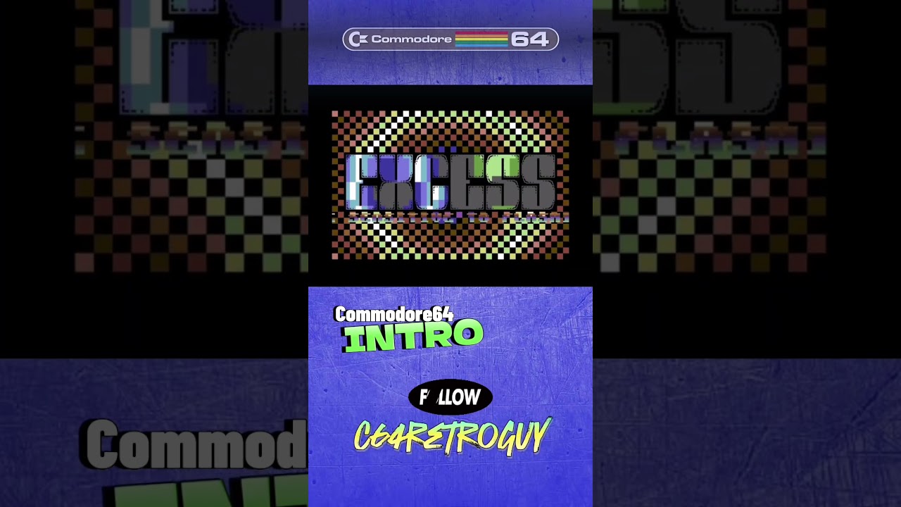 Augenkrebs c64 Intro #shorts #c64 #commodore64 #retrocomputing #demoscene #c64music