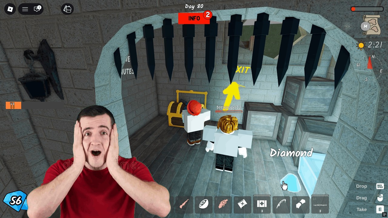99 Nights in the Forest Roblox Escape tsunami for brainrots! Fish it gameplay