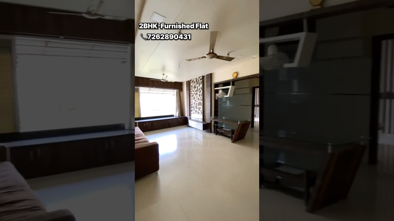 2BHK Furnished Flat With Car Parking 🅿️ #katrap #badlapur |Big Carpet Area | 24Hours Water #shorts