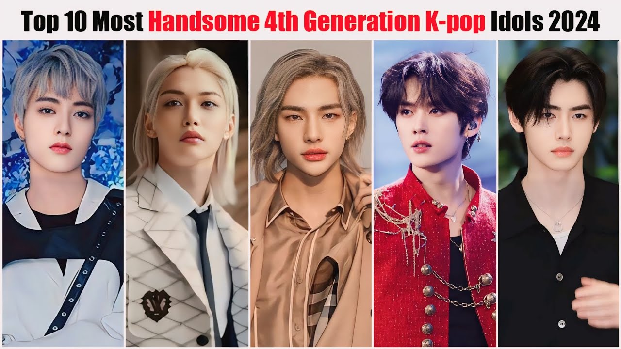 10 самых красивых мужчин-айдолов K-pop четвертого поколения 2025 года