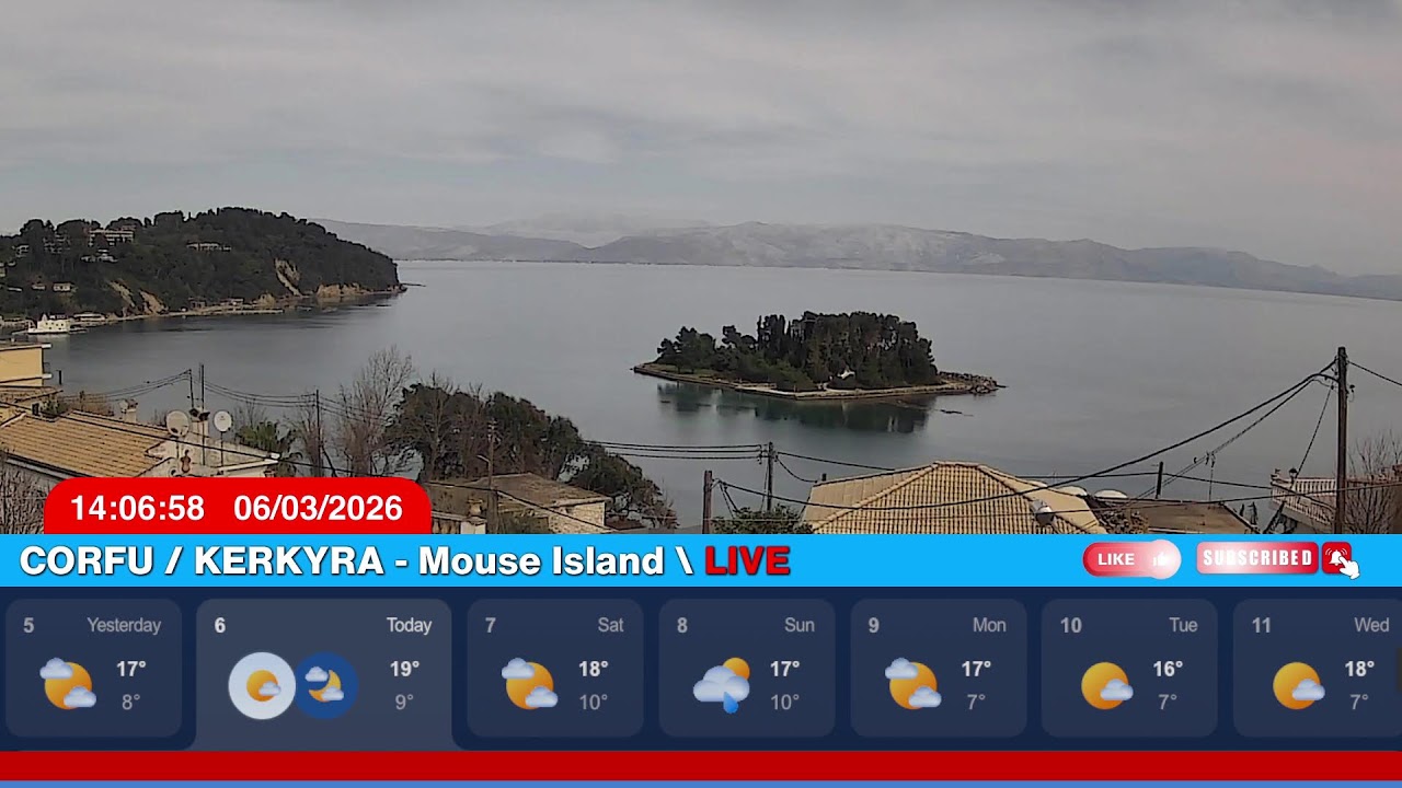 Corfu / Kerkyra, Greece LIVE