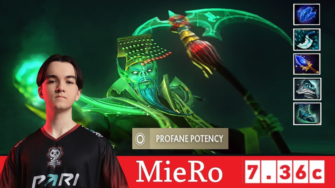 [DOTA 2] MieRo the NECROPHOS [OFFLANE] [7.36c]