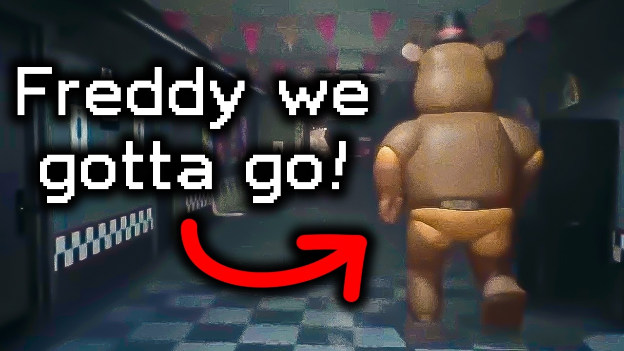 This FNAF 2 Free Roam Changes EVERYTHING..