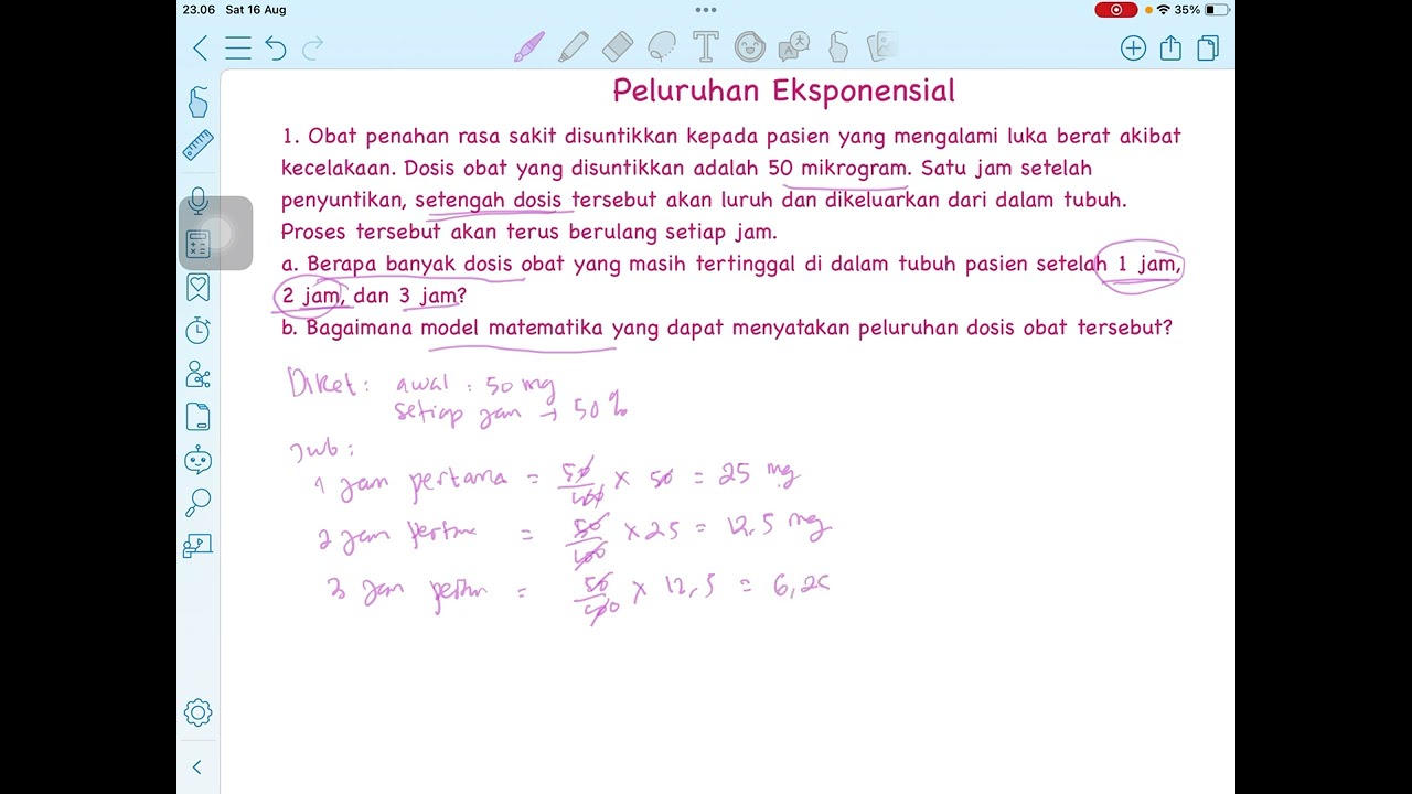 Peluruhan Eksponensial 