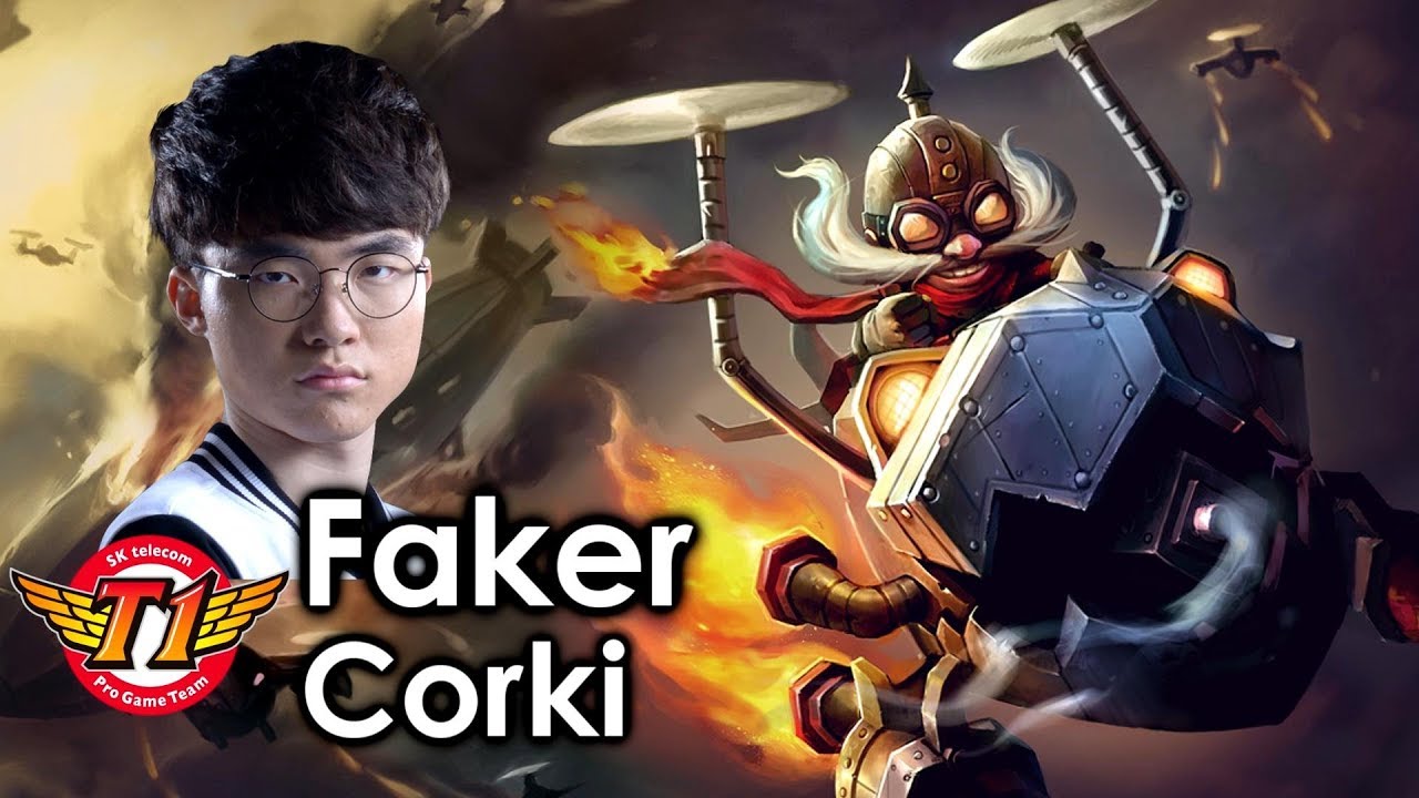 Faker picks Corki