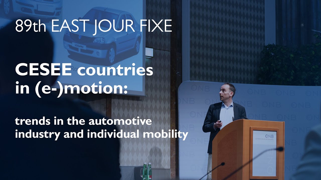 CESEE countries in (e-)motion: trends in the automotive industry and individual mobility