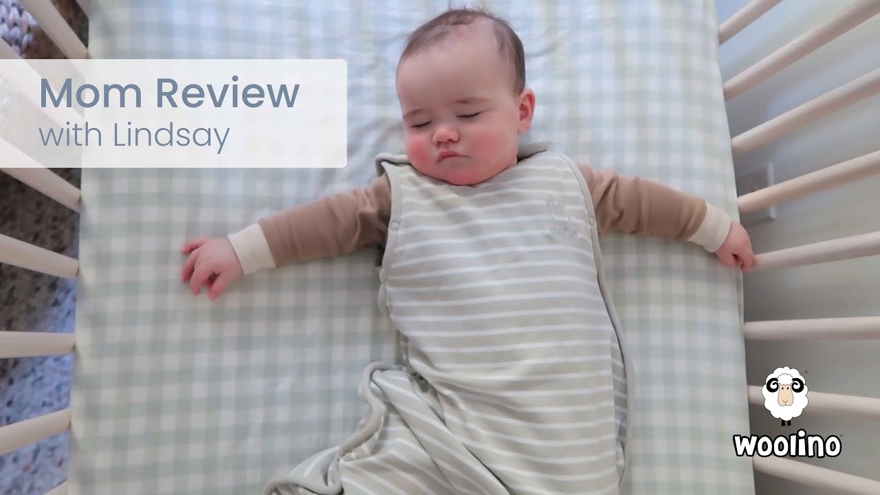 Mom Review with Lindsay &mdash; The Woolino 4-Season Ultimate Baby Sleep Bag