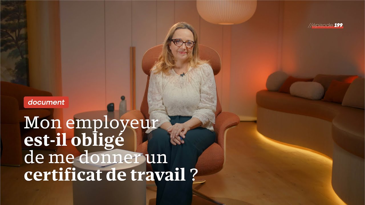 Mon employeur est-il obligé de me remettre un certificat de travail ?