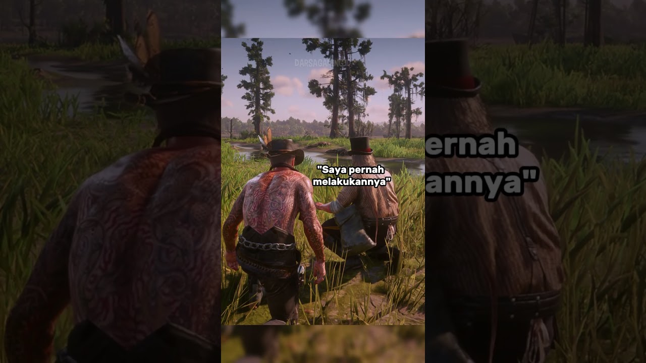 It turns out there's Indonesia in the RDR2 game!!! #shorts