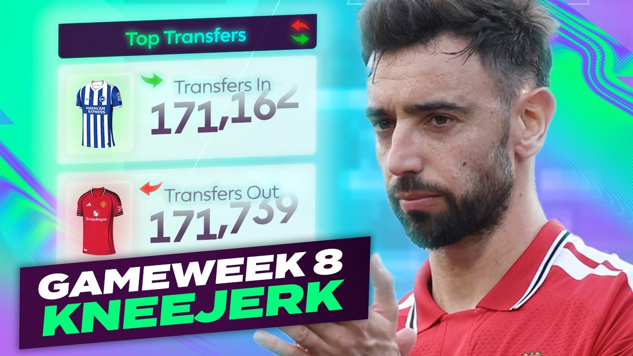 FPL Kneejerk Gameweek 8 🔥 Fernandes blanks AGAIN 😬 Szoboszlai injured ❌