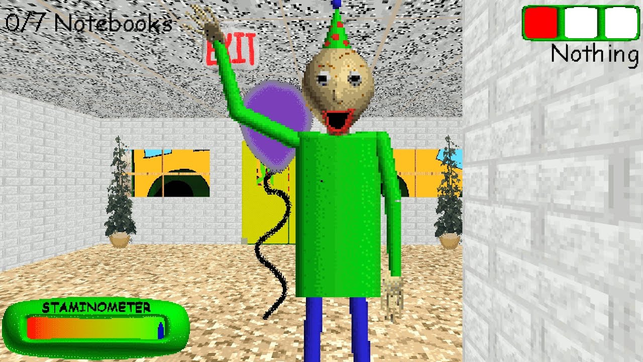 Baldi's Basics Classic Remastered | Party Style | Gameplay