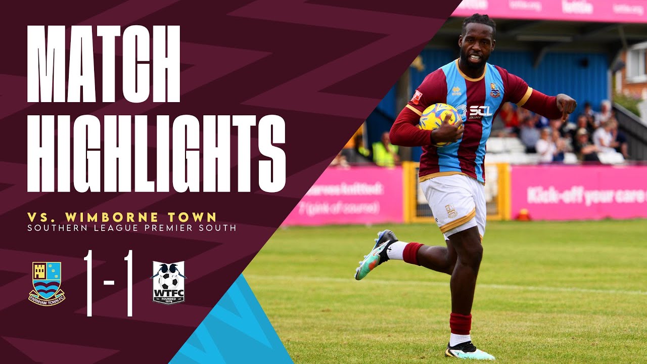 97TH MINUTE PENALTY DRAMA! | Farnham Town vs Wimborne Town | Full Match Highlights