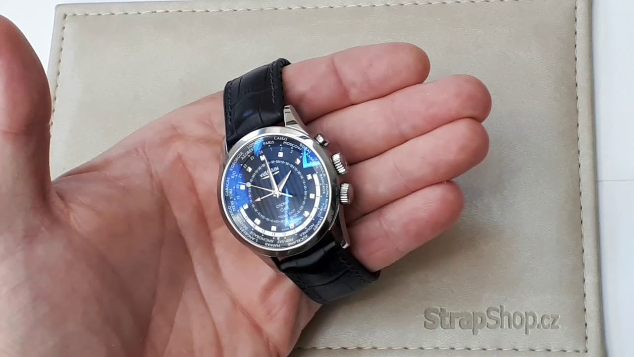 Vulcain Cricket Aviator GMT setting