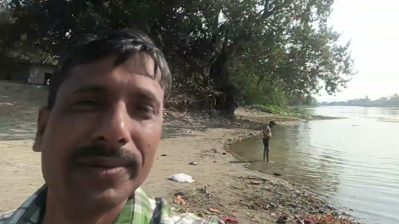 आप लोग ब्लॉक में स्वागत है बरुआ घाट सरयू नदी