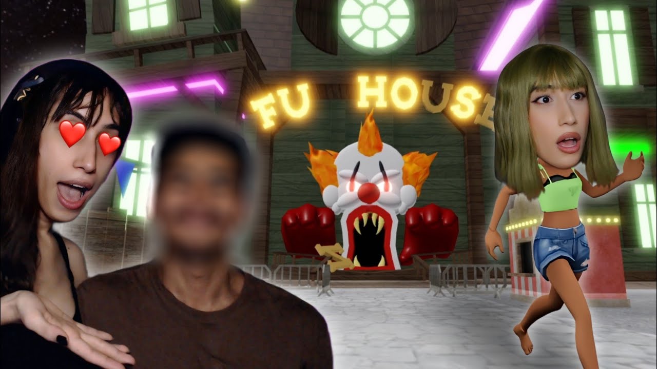 ENSINEI meu NAMORADO a ESCAPAR do CARNAVAL de TERROR | Roblox