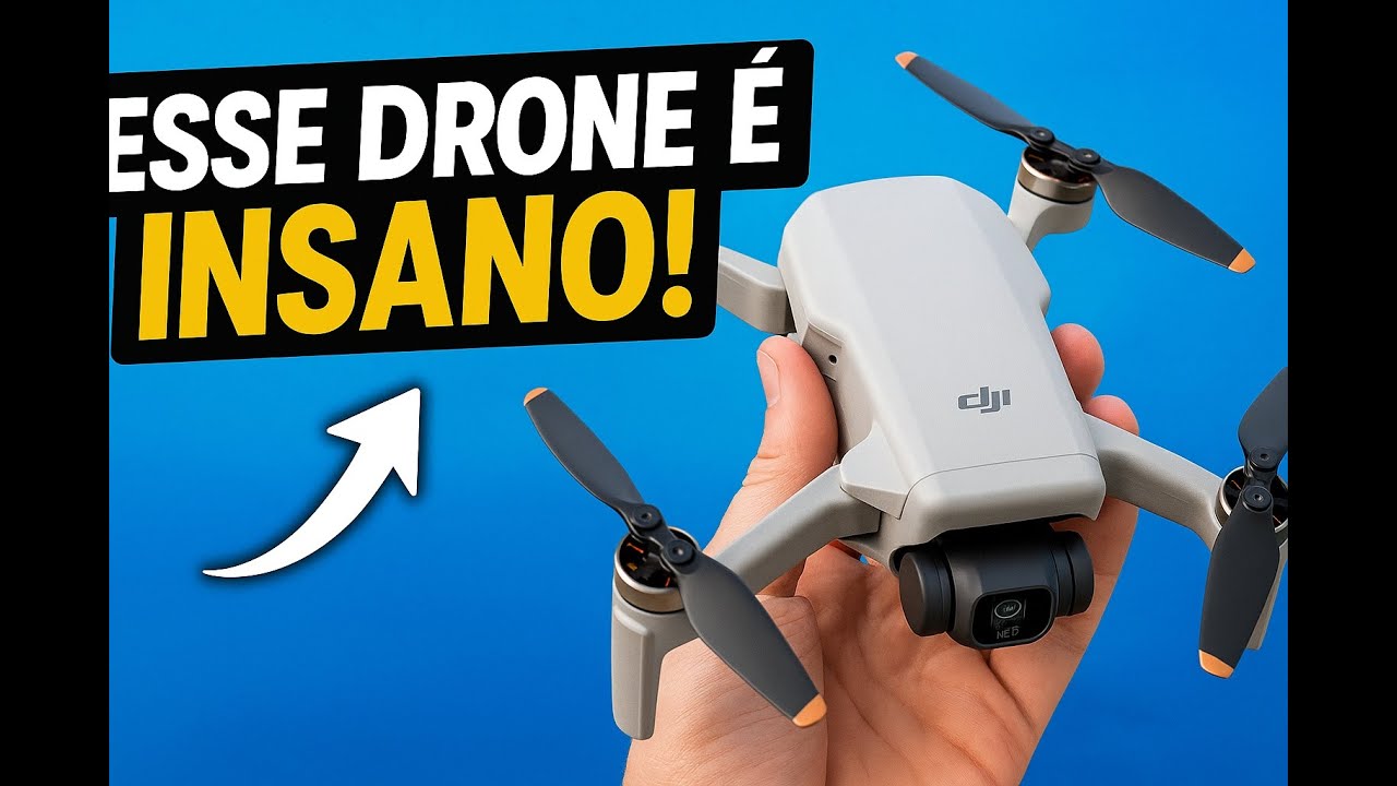 Achei o MELHOR Drone Custo-Benef&iacute;cio de 2025! 🔥