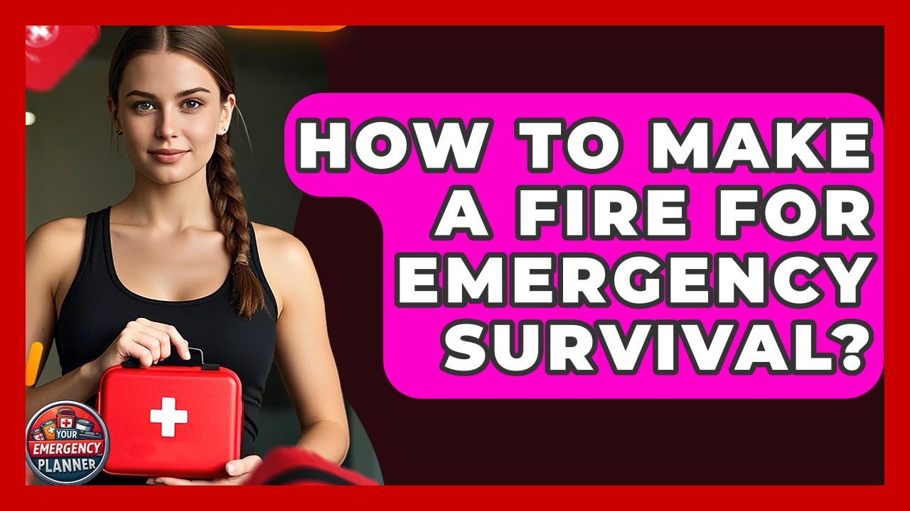 How To Make A Fire For Emergency Survival? | Your Emergency Planner