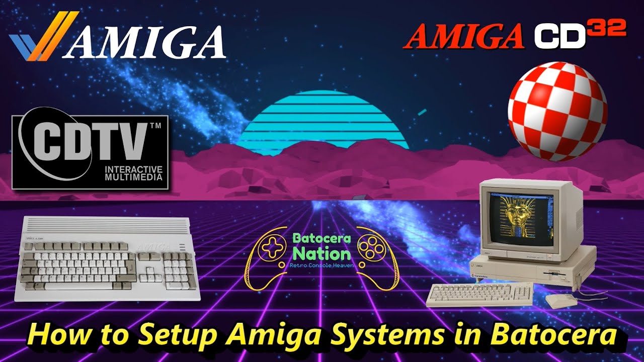 Как настроить системы Amiga в Batocera