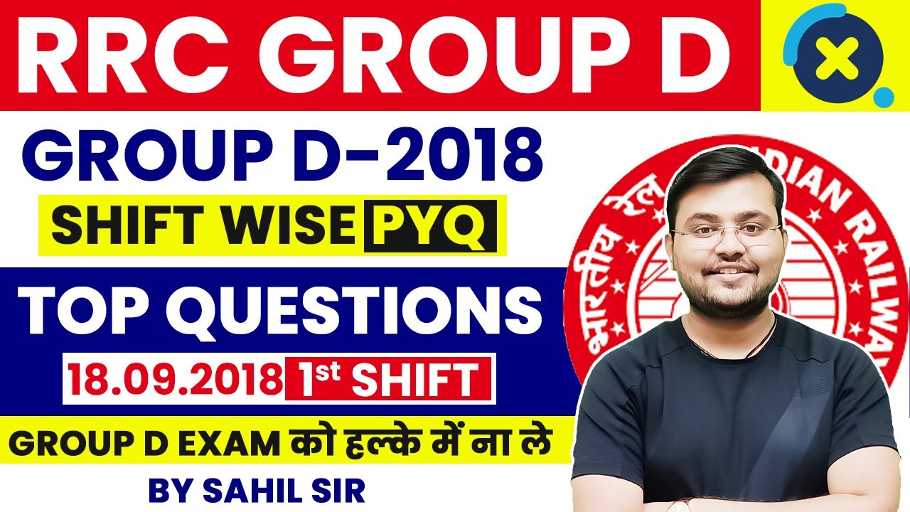 Railway Group D Maths Previous Year Question 18-09-2018 (1st Shift) | गत वर्ष के Best Questions