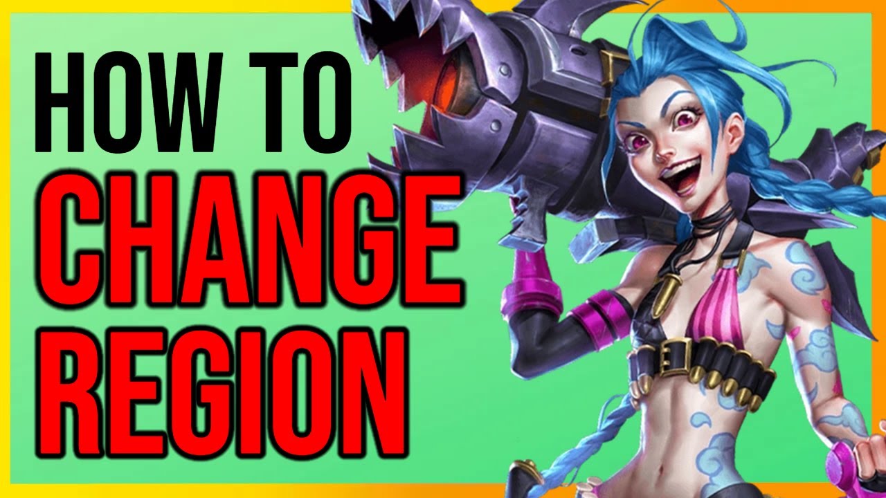 How to Change Region in LOL Easily (League of Legends)