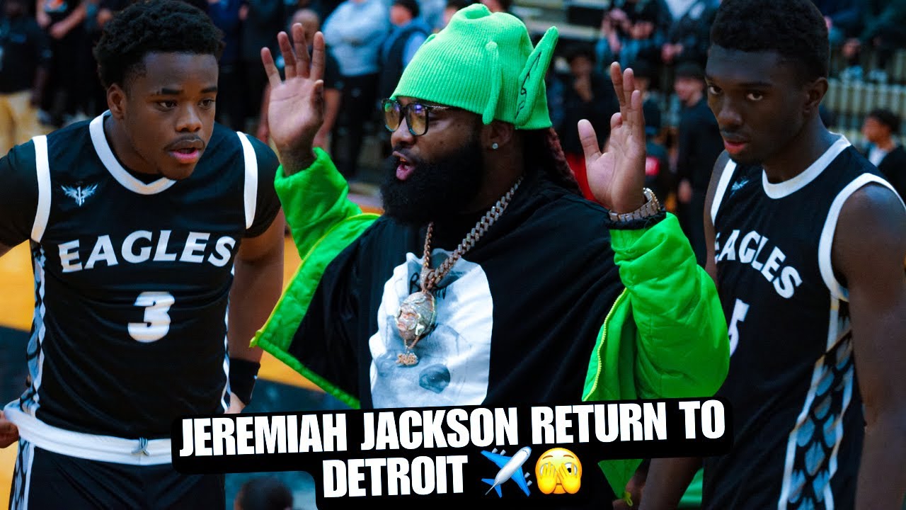 🔥🔥JEREMIAH JACKSON DEBUT RETURN TO DETROIT! Chandler Park vs. Dakota