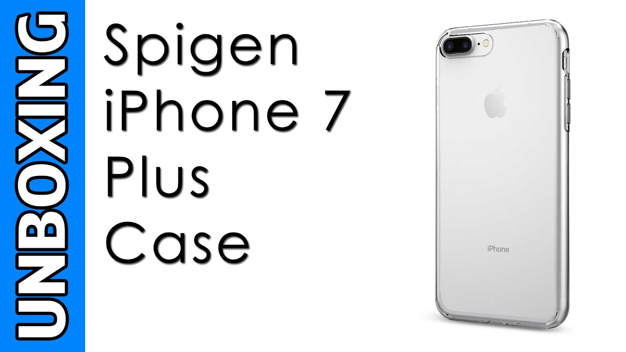 Spigen iPhone 7 Plus Case Liquid Crystal Unboxing