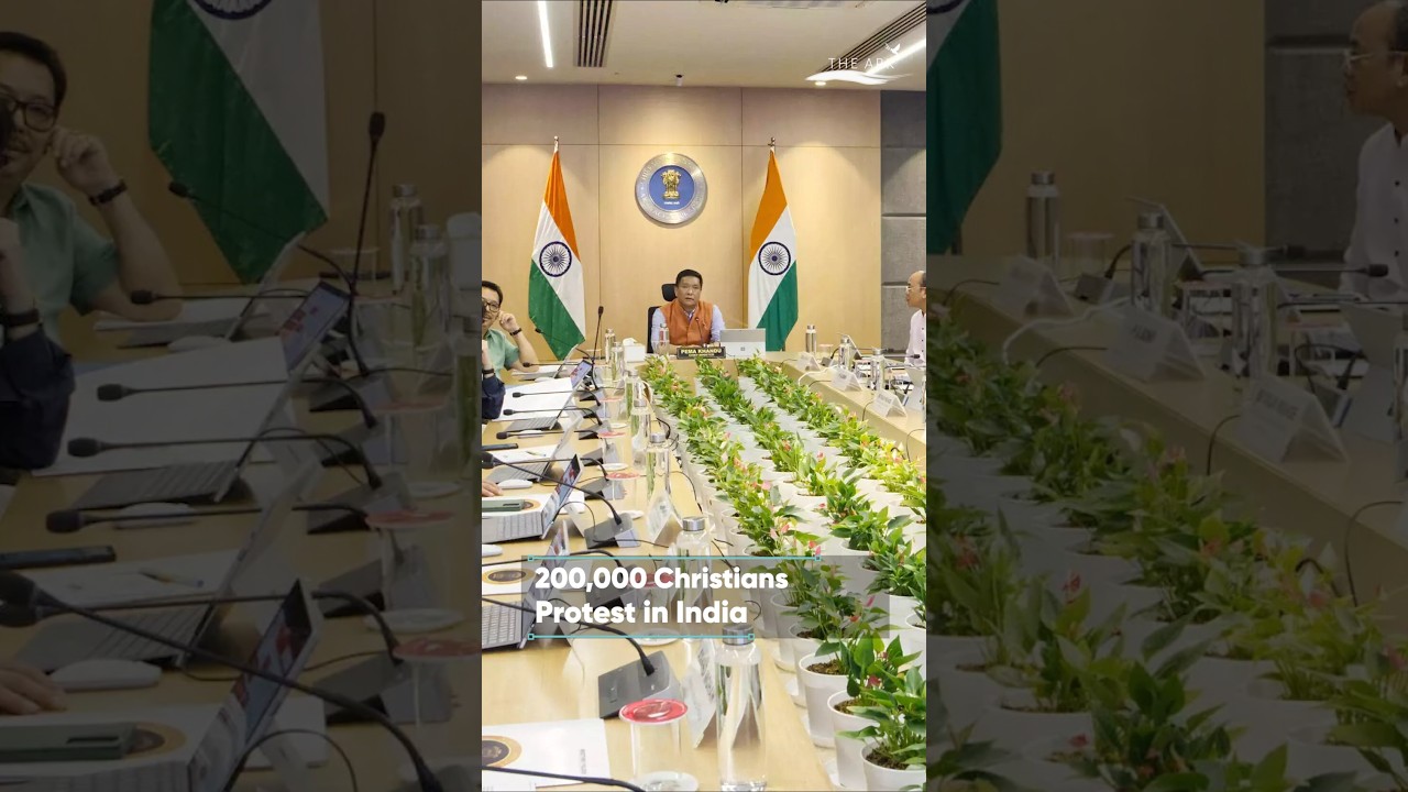 200,000 Christians Protest for Religious Freedom in India | Ray of Hope 