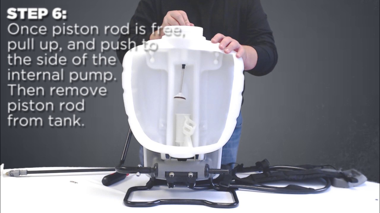 Replacing Seals and Gaskets on a No Leak Pump Backpack Sprayer