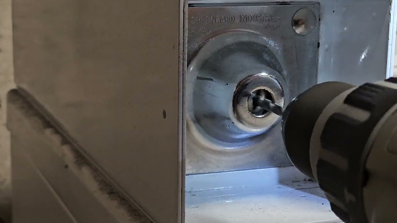how to break into a laundry coin box