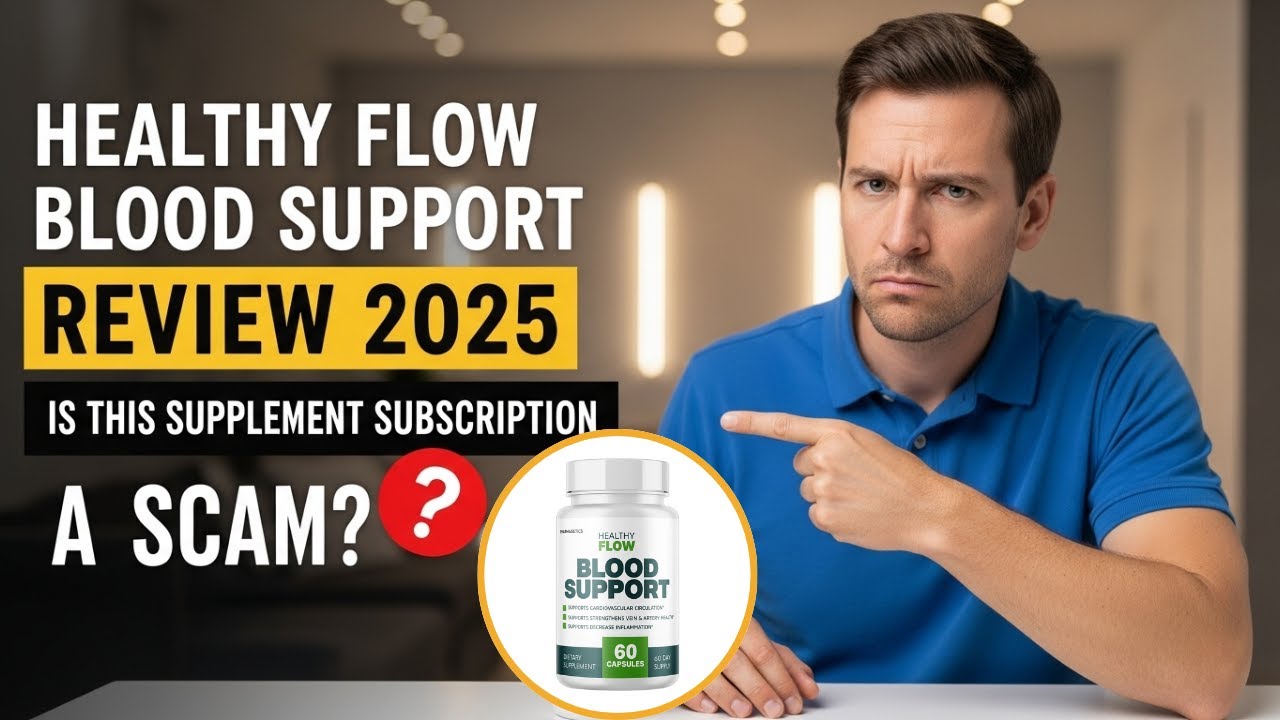 Healthy Flow Blood Support Review 2025 - Is This Supplement Subscription a Scam?