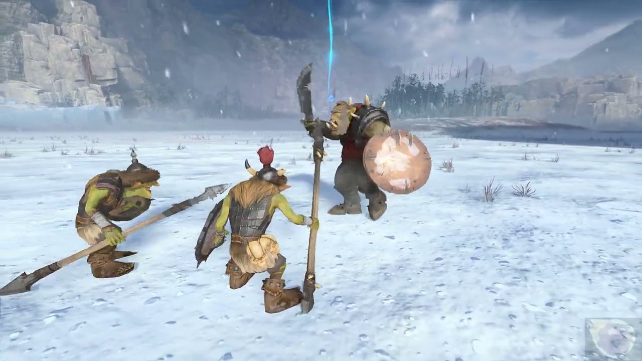 Goblins VS Orc Boyz (Total War Warhammer 3)