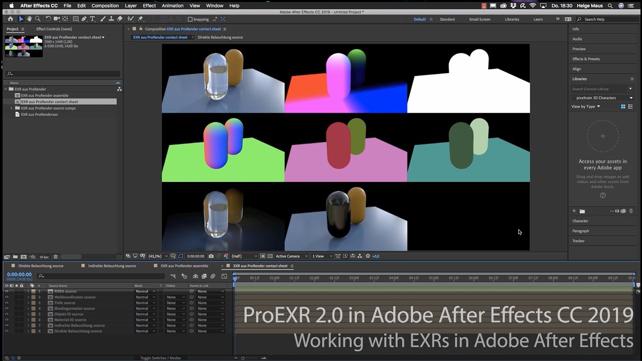 ProEXR 2.0 - Working with EXRs in Adobe After Effects